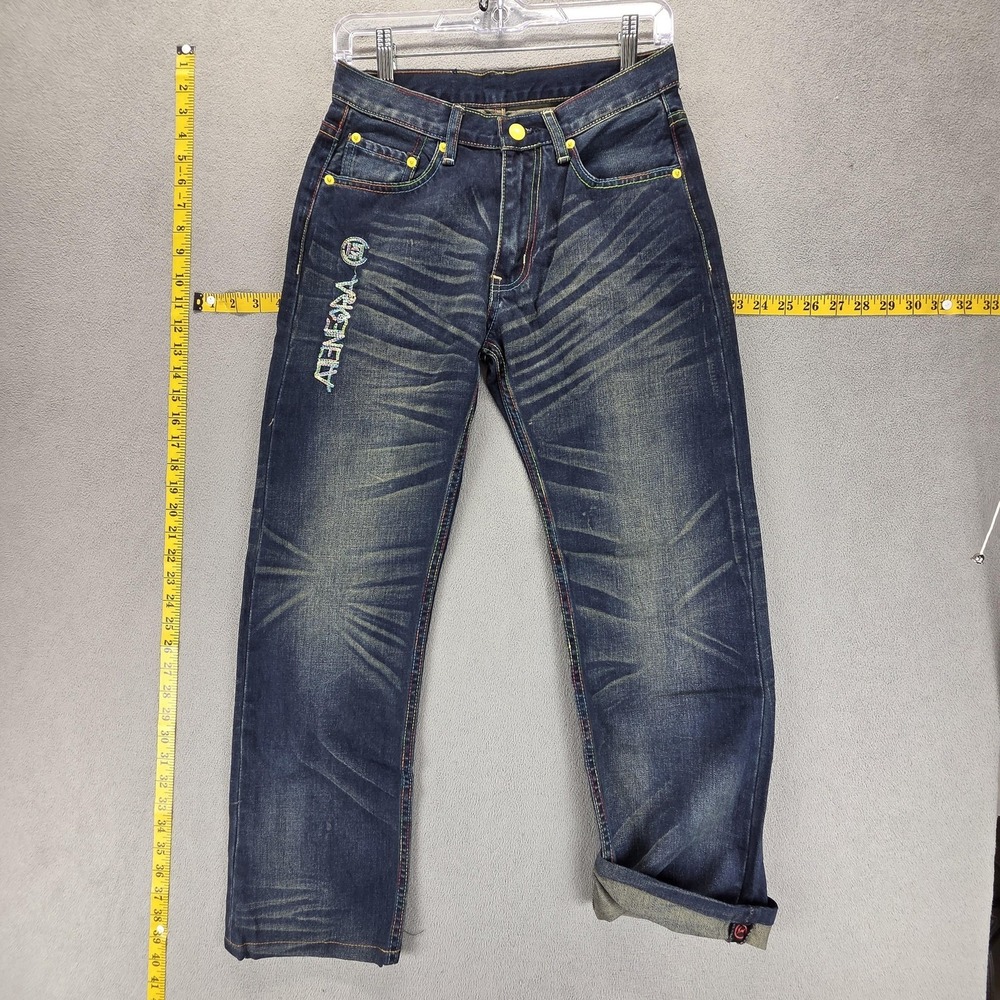 Rare Vintage Levis Jeans Japanese Selvedge Clot Rainbow Stitching